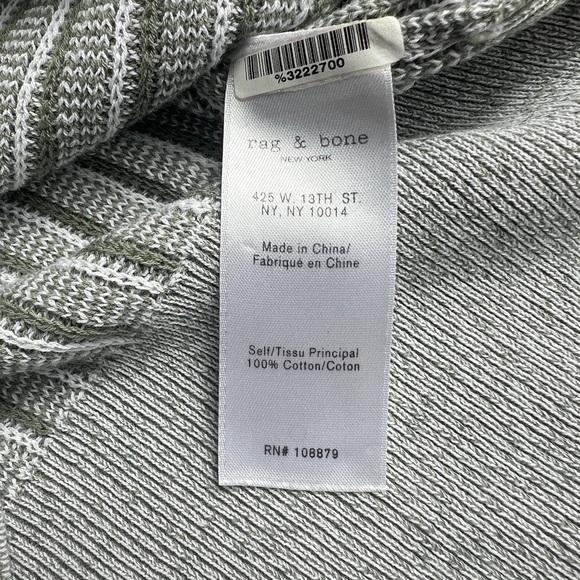 Rag & Bone The Essential Rib Scoop Neck Tank - Picture 6 of 6